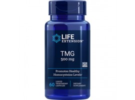 Life Extension TMG 500 mg, 60 liquid vege caps